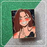 Gold LukaHyuna Enamel Pins