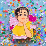 I Was Born Pretty Enamel Pin