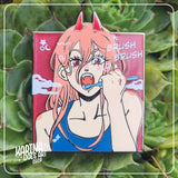 Brush Brush!Power Enamel Pin