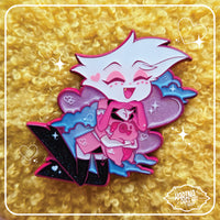Heart Angel Enamel Pin