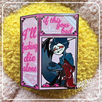Fridge Stolas Enamel Pin