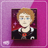 Gold Hollanov Enamel Pins