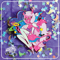 Halloween Verosika Enamel Pin