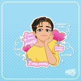 (PREORDER) I Was Born Pretty Enamel Pin (PREORDER)