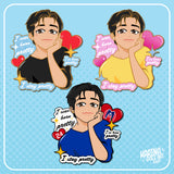 (PREORDER) I Was Born Pretty Enamel Pin (PREORDER)