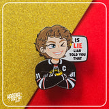 Sassy Roz Enamel Pins
