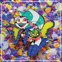 Summer Fizz Dyed Metal Pin
