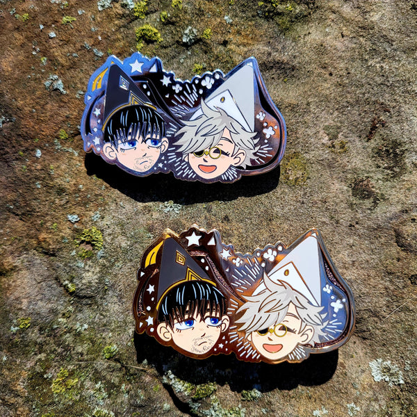 Witch Dads Enamel Pins